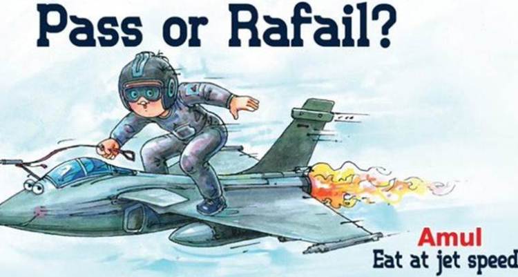 Amul hits on Rafale